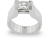 1.05 Carat Princess Diamond Solitaire Engagement Ring