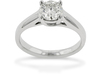1.00 Carat Round Solitaire Diamond Engagement Ring