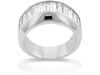 Baguette Channel Diamond Wedding Band