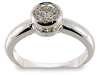 0.96 Carat Brilliant Round Diamond Engagement Ring