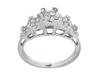 Princess Illusion Diamond Anniversary Ring