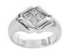 Princess Invisible Diamond Anniversary Ring
