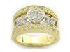 Round Pave Diamond Anniversary Ring
