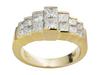 Princess Invisible Diamond Anniversary Ring